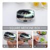 UFO LANDING 2-Compartment Waterproof Pill Case with Mirror view 4