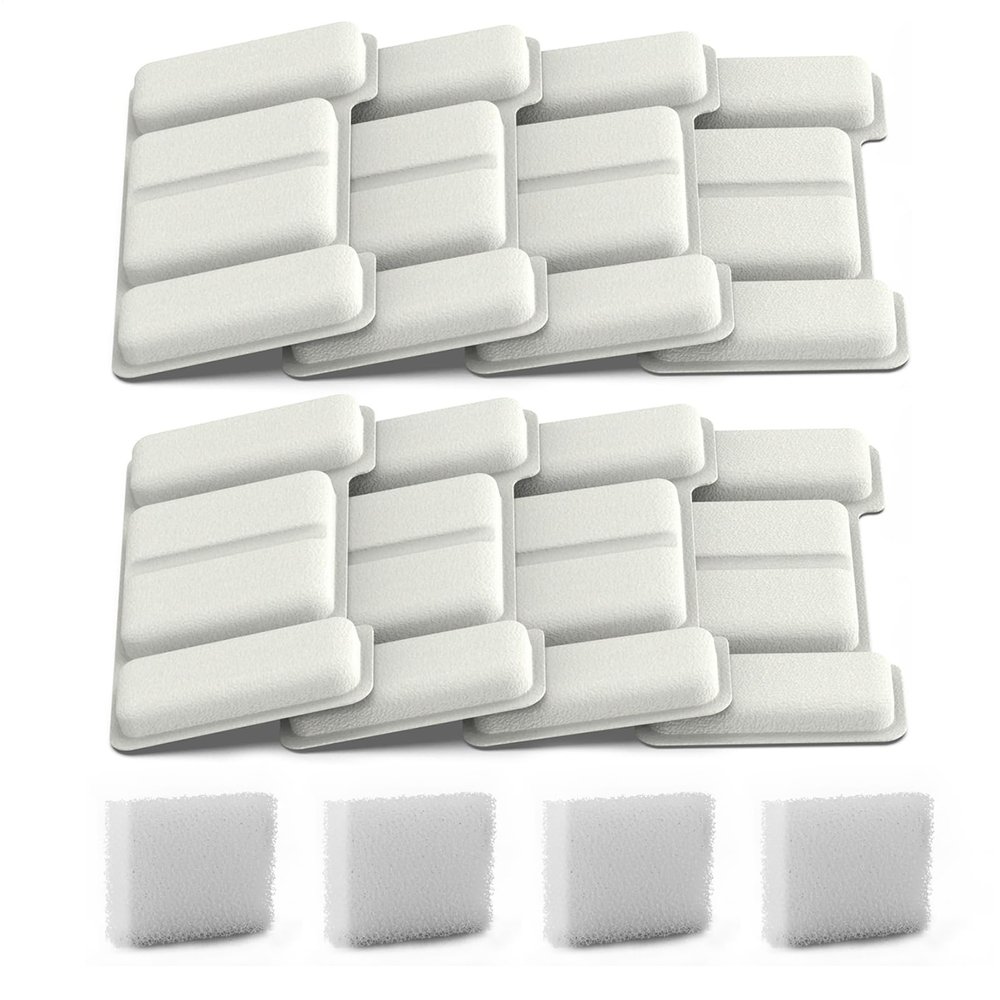 Cat Fountain Filters with 4 Odor-Reducing Replacements