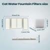 Cat Fountain Filters with 4 Odor-Reducing Replacements view 2