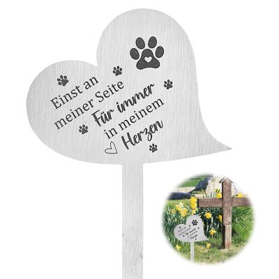 Weatherproof Pet Memorial Stone