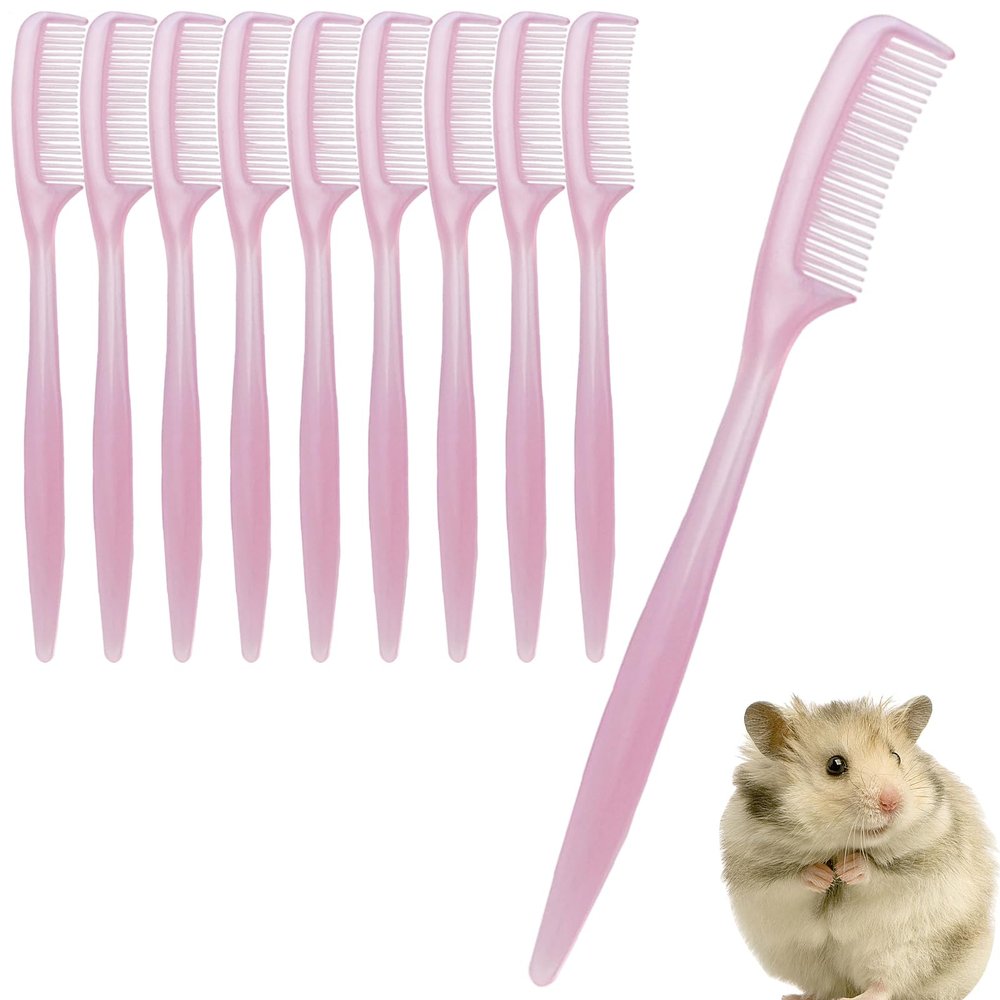 Rabbit Grooming Brush, 10-Pack, Small Pet Fur Comb