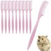 Rabbit Grooming Brush, 10-Pack, Small Pet Fur Comb view 1