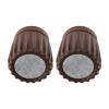 Gettimore Adjustable Bed Headboard Stoppers, 600 kg Capacity, ABS, 2-Pack, Yellow/Brown view 4