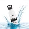 Gravur-Max Personalized Kids' Stainless Steel Water Bottle, 600 ml, White view 2