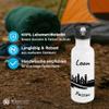 Gravur-Max Personalized Kids' Stainless Steel Water Bottle, 600 ml, White view 4