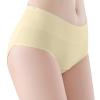 Women's 4-Layer Leakproof Menstrual Panties, Black, Light Flow, Yellow, XXL view 3