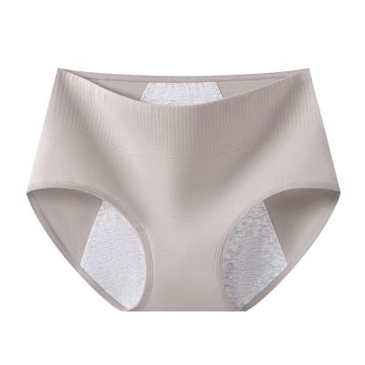 Generic Women's Menstrual Underwear, 4-Layer, Leakproof, Black Period Panties for Light Flow (Gray, M)