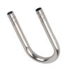 Qcwwy U-Shaped Stainless Steel Aquarium Connector Tube for Water Inlet and Outlet (1/3, 22–23 cm Circumference) view 1
