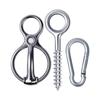 Generic - Stainless Steel Tie Rings, Harness Accessory view 1