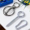 Generic - Stainless Steel Tie Rings, Harness Accessory view 3