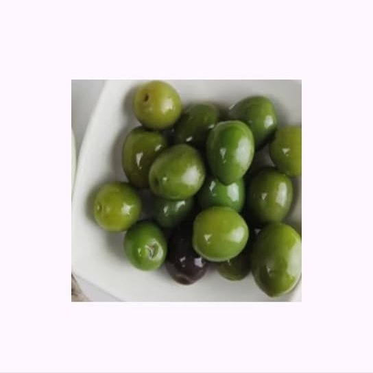 Ca Spanish Green Olives, Premium Quality, 600 g Cube Pack, Pack of 3