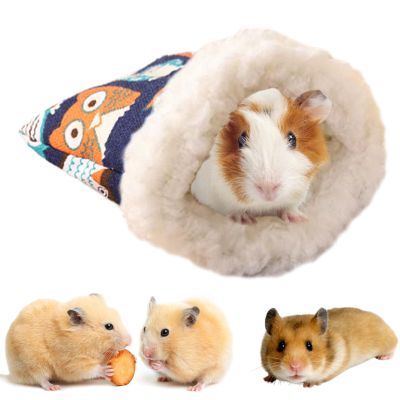 Rabbit Bed, Winter Plush, Small Animal Den