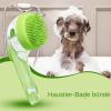 Dog Bath Brush with Integrated Shampoo Dispenser view 3