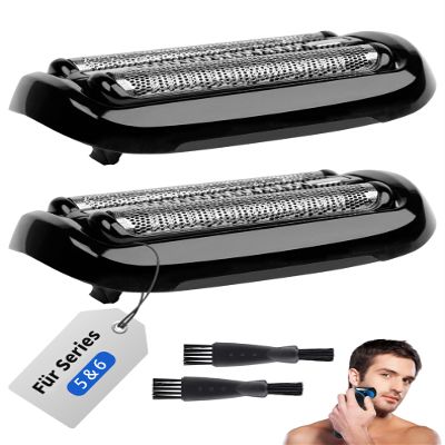 53B Replacement Foil Heads Compatible with Series 5 & 6 Razors, 2-Pack