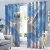 Cartoon Sea Turtle Coral Reef Blackout Curtains, 2-Piece Set, 95% Room Darkening, 245 x 140 cm view 3