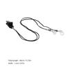 Hearing Aid Clip Cord with ABS and Nylon Anti-Loss Function view 2