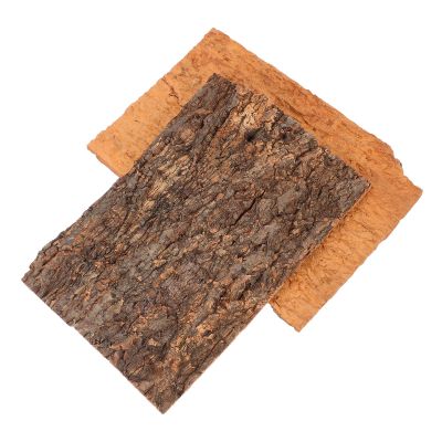 HEMOTON 2-Piece Artificial Tree-Bark Resting and Climbing Platforms