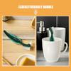 Beaupretty 2-Pack Double-Ended Denture Brushes with Ergonomic Handles, Firm and Soft Bristles view 3