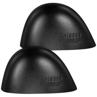 Steel Toe Caps for Shoes, 1 Pair, Contoured Shape, Black