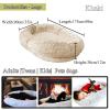 GDHKDDFL Human-Sized Washable Dog Bed for Adult Pets, Khaki, 175 cm/69 in view 2