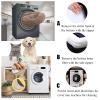 GDHKDDFL Human-Sized Washable Dog Bed for Adult Pets, Khaki, 175 cm/69 in view 3