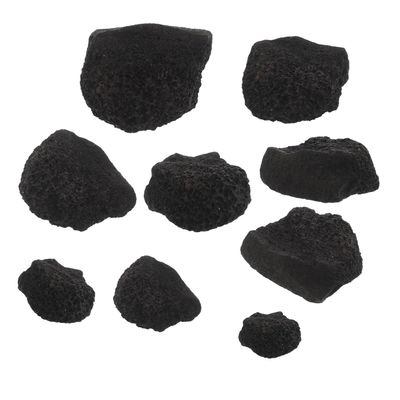 BESTonZON 1 kg Black Volcanic Sauna Stones