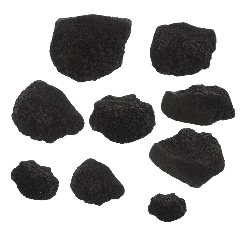 BESTonZON 1 kg Black Volcanic Sauna Stones