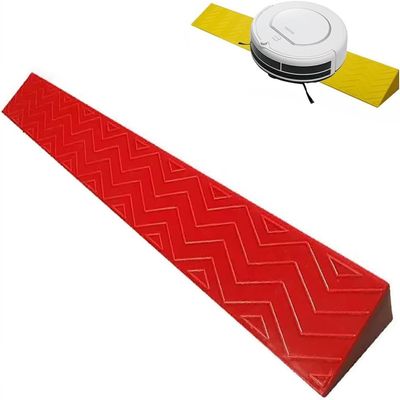 Indoor Threshold Ramp, 1–6.5 cm, Red, 100 × 12 × 5 cm