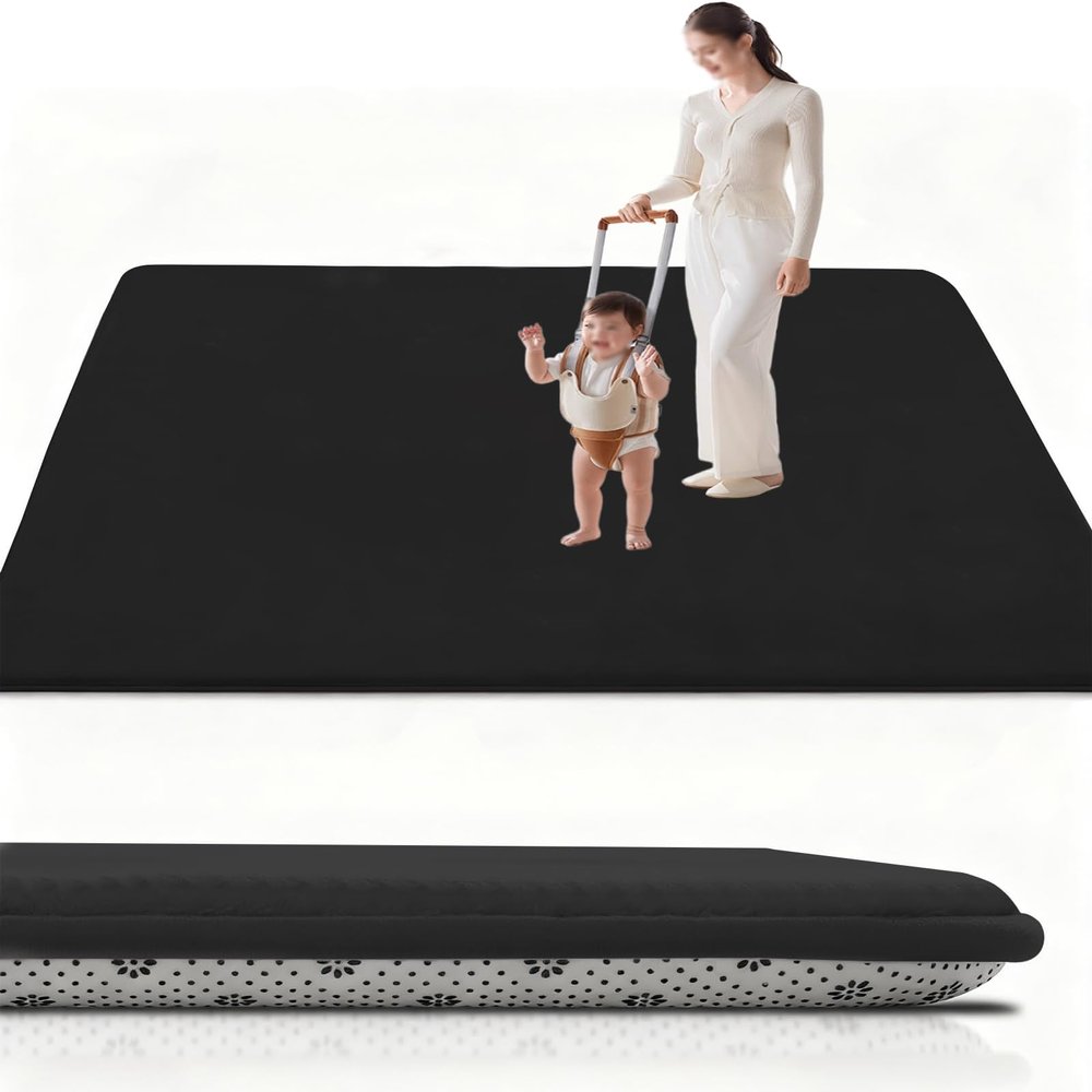 RxueSug Baby Play Mat 100 x 180 cm, 2 cm Thick