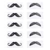 NOLITOY 30-Piece Black Nose Hair Removal Stickers for DIY Beard Styling view 1