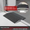 QICBYING Wheelchair Threshold Ramp, 273 kg Capacity, Aluminum, Non-Slip, 60 x 40 x 4.5 cm view 4