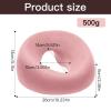Zyiphor Face Pillow, U-Shaped Face-Opening Massage Pillow, Memory Foam Pillow for Salons, Pink view 2