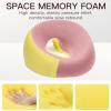 Zyiphor Face Pillow, U-Shaped Face-Opening Massage Pillow, Memory Foam Pillow for Salons, Pink view 4