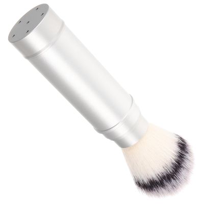 LALADEFIEE Compact Men's Metal and Fiber Shaving Brush