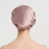 GMGQJST Silk Bonnet for Sleeping, 16 Momme, Golden, L (58–60 cm) view 4