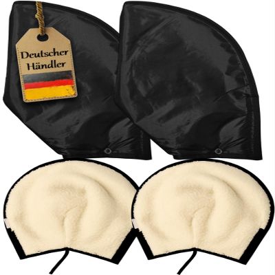 FabaCare Hand Warmers for Rollators & Wheelchairs, Waterproof Handle Mitts for Seniors