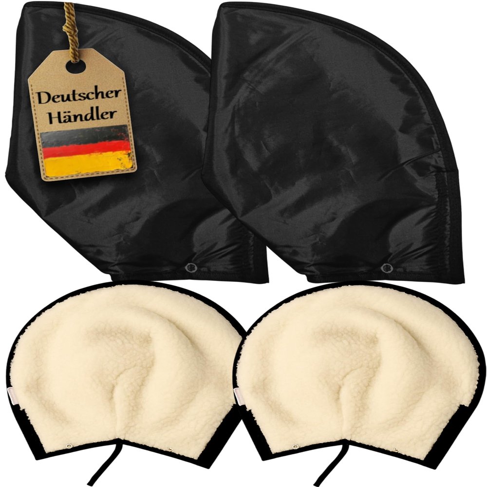 FabaCare Hand Warmers for Rollators & Wheelchairs, Waterproof Handle Mitts for Seniors