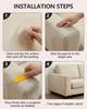 Cat Scratch Protector, 5 m x 30 cm, Clear Self-Adhesive Film view 4