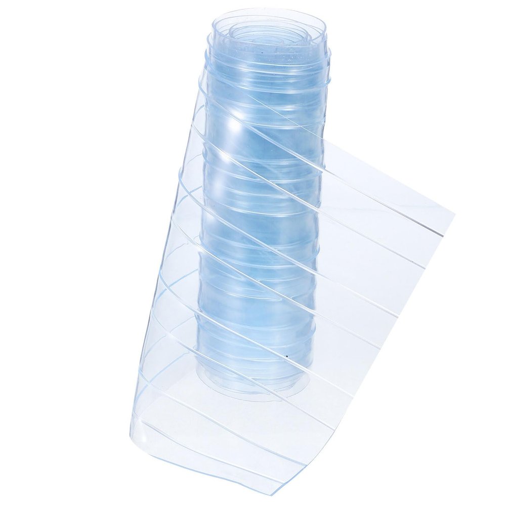 SHINEOFI Replacement Flap for Pet Doors, Transparent PVC Strip Curtain