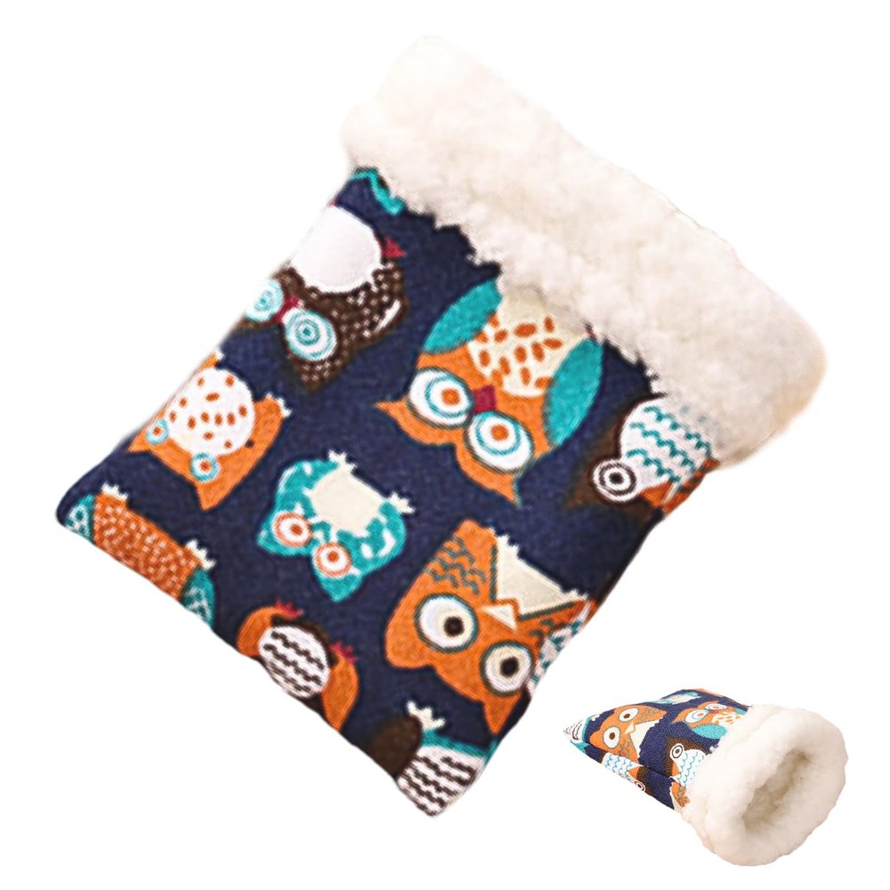 Generic Hamster Bed - Winter Plush Cave for Small Pets
