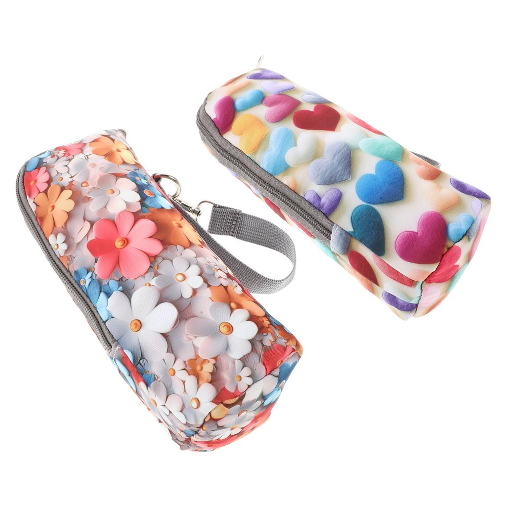 Beaupretty 2-Piece Insulated Baby Bottle Bag Set with Zipper