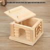 Yctze Natural Wooden Hamster House view 4