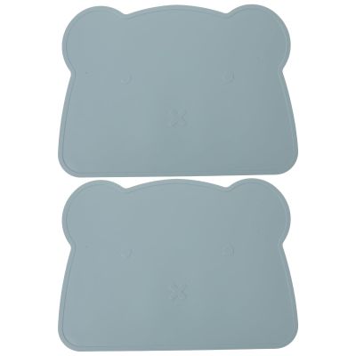 2-Pack Silicone Pet Feeding Mats