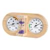 Yardenfun Dual-Dial Sauna Thermometer & Hygrometer with 15-Minute Sand Timer view 1