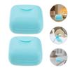 HAMPPLIES 2-Piece Lightweight Portable Plastic Menstrual Cup Storage Boxes for Outdoor Use and Travel view 4