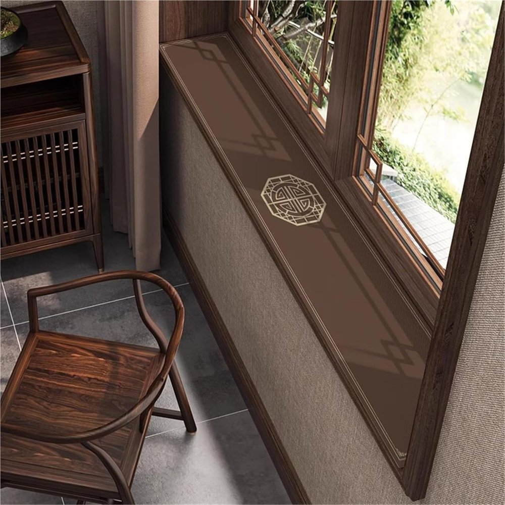 Non-Slip Window Sill Mat, Absorbent Waterproof Diatomaceous Earth, Cuttable, 15 x 100 cm