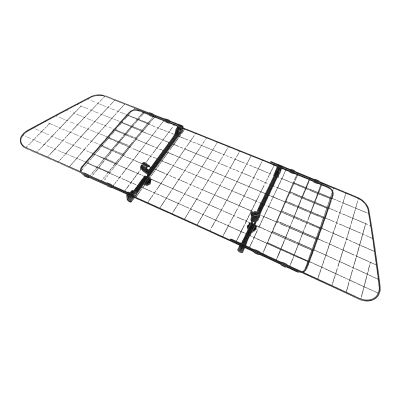 AKLOSIPY Adjustable Dog Car Barrier, Black High-Density Mesh Trunk Divider for SUVs and Trucks