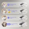 2-Pack Stainless Steel Cat Litter Boxes with Lids view 4