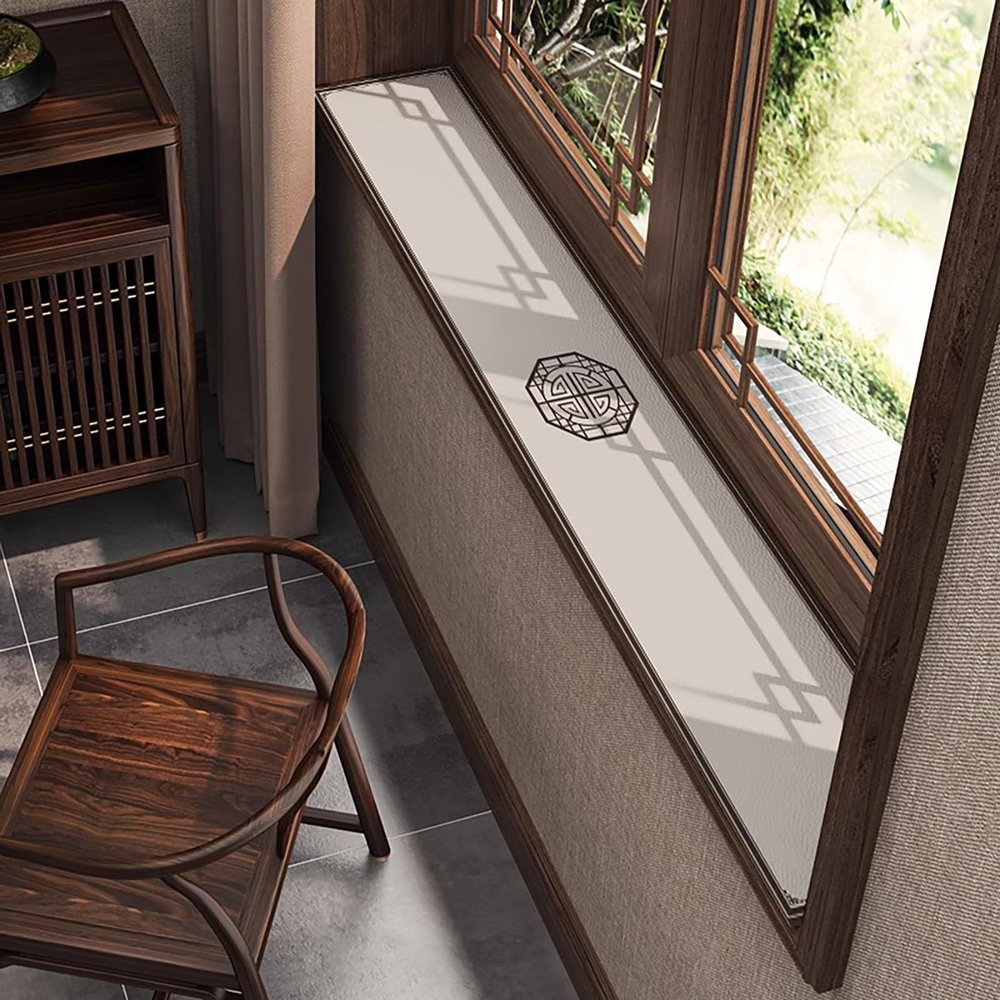 Diatomaceous Earth Windowsill Mat, White, Cut-to-Size