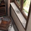 Diatomaceous Earth Windowsill Mat, White, Cut-to-Size view 1